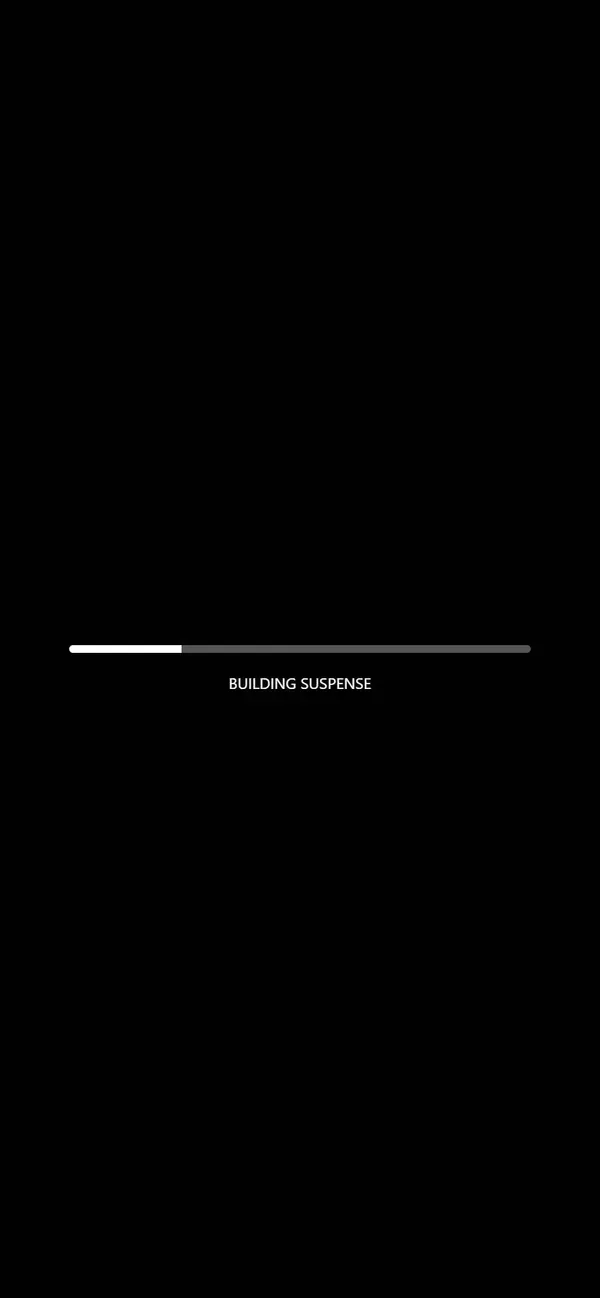Jordan Delcros's portfolio on a phone: a black screen with a thin loading bar